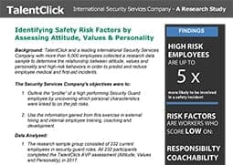 safety incident job risks