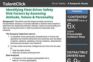high risk driver behavior safety incident